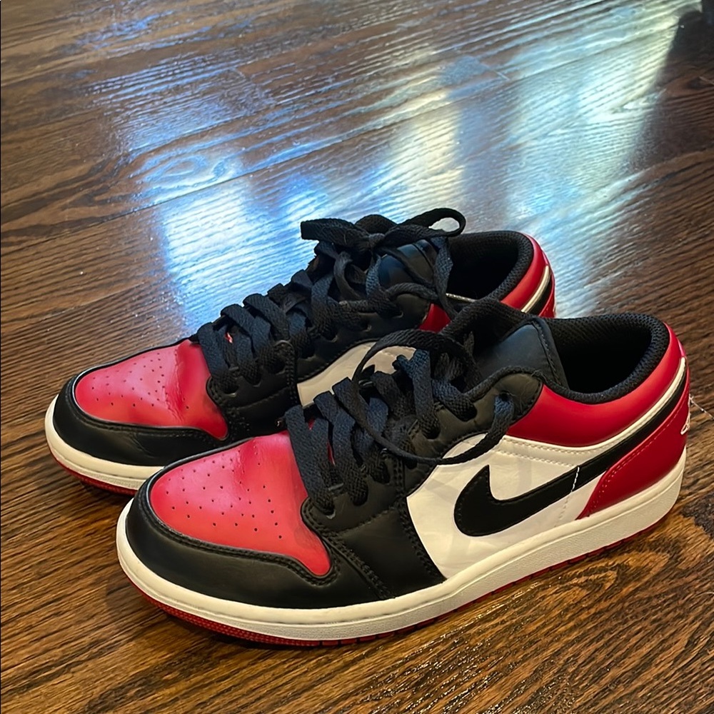 Nike Red and Black Sneakers